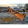 FK Machinery 210cm perälevy / Hydraulinen - Hardox terä ja tukipyörät