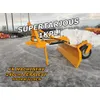 FK Machinery 240cm perälevy / Hydraulinen - Hardox terä ja tukipyörät