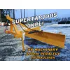 FK Machinery 270cm perälevy / Hydraulinen - Hardox terä ja tukipyörät
