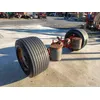 Peräkärryn akseli 445/45R19.5 / Leveillä renkailla, 8-pulttinen
