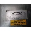 Mepu 180K vaunukuivuripaketti / Käytetty 1155h, huippuyksilö