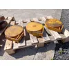 Painoja 3 kpl keltaisia pyöreitä / Paino 20 kg/kpl