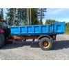 Maansiirtokärry 1-akselinen / Hydraulisella perälaidalla, korjattavaksi