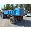 Maansiirtokärry 1-akselinen / Hydraulisella perälaidalla, korjattavaksi