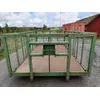 Vaihtolava verkkolaidoilla 380cm / Pikkukoukku ja metallipohja