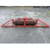 Jyrätukki 126 cm punainen vetopäällä /