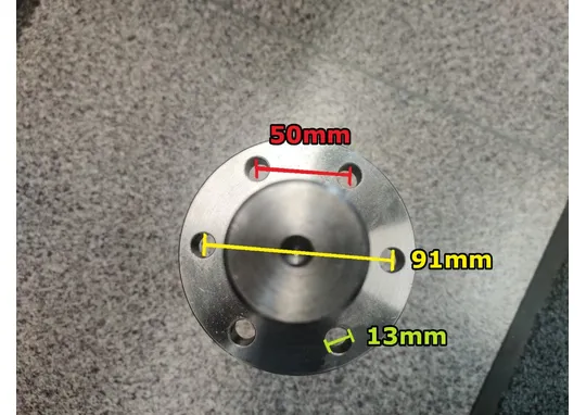 Hakettimen akseli n. 360mm / Remet RT-630