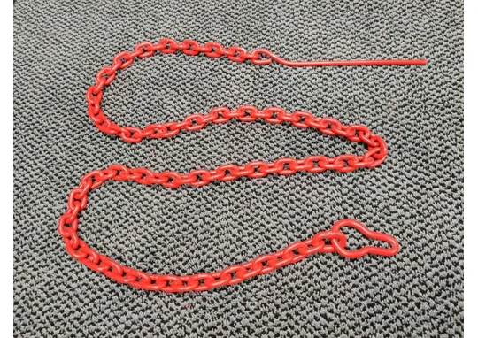 Juontoketju 200cm - 8mm / mm. Kipa juontokouraan