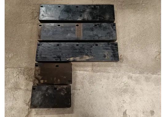 Kumiterä 250cm, vahvuus 50mm / Spawex PS lumilevyyn