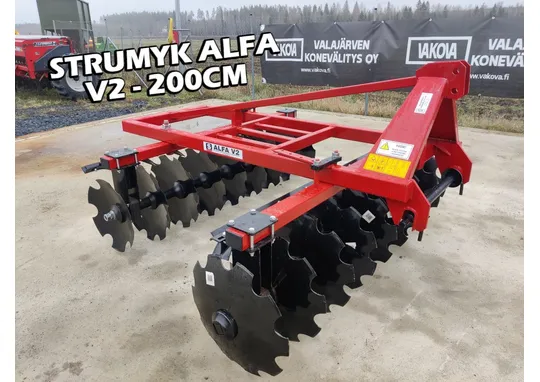 Strumyk Alfa V2 200cm lautasäes / 51cm kiekot - Katso video!