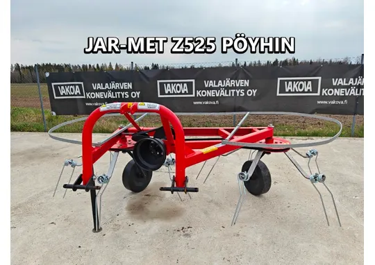 Jar-Met Z-525 pöyhin / Työleveys 270cm, katso video!