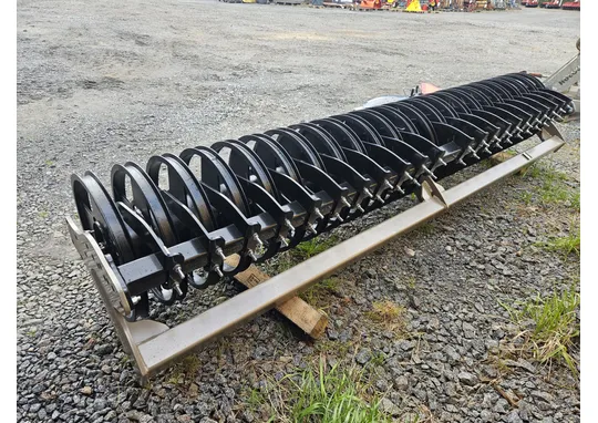 Rol-Ex U-kiekkopakkeri 350cm / Halkaisija 60cm