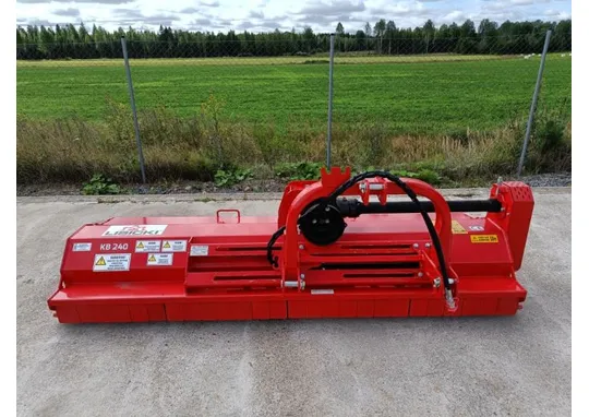 Lisicki KB-240 niittomurskain / Vasaraterät / Hydraulinen sivuttaissiirto / VIDEO