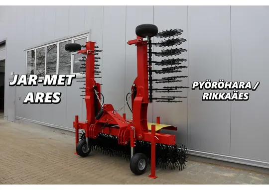 Jar-Met Ares 600cm pyöröhara / Rikkakasvientorjuntaan ja muuhun!
