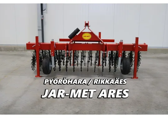 Jar-Met Ares 300cm pyöröhara / Rikkakasvientorjuntaan ja muuhun!