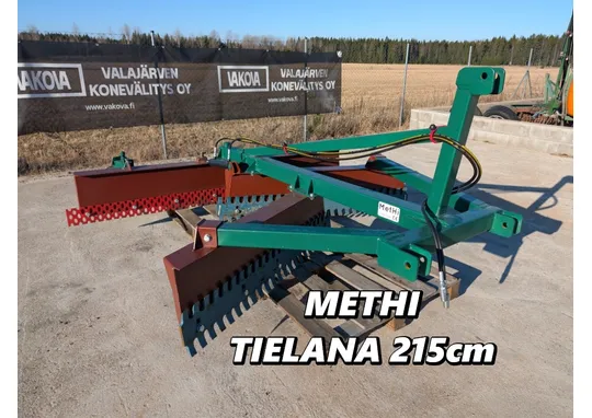 Methi tielana 215cm traktoriin / Hydraulinen takaterä - Uusi - Kotimainen