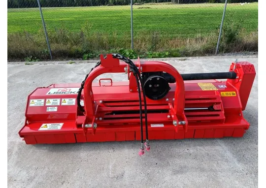 Lisicki KB-200 niittomurskain / Vasaraterät / Hydraulinen sivusiirto / Katso video!