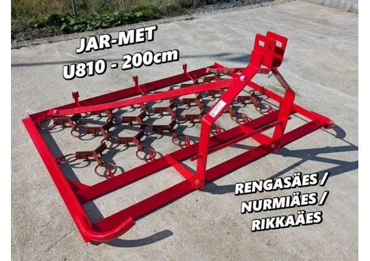 Jar-Met U810 rengasäes 200cm / Piikit / renkaat 3-rivissä