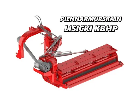 Lisicki KBHP200 piennarmurskain / Eurooppalainen - Sisältää nivelakselin