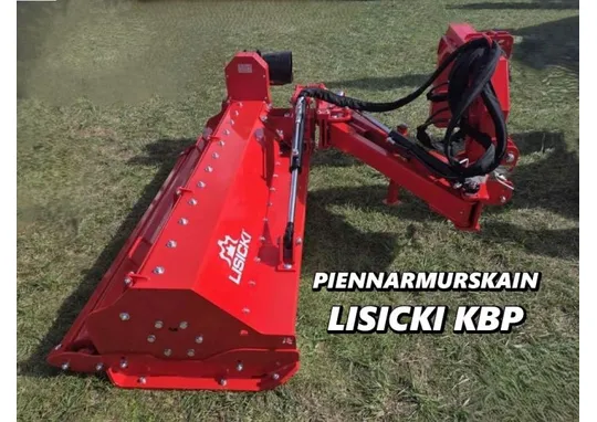 Lisicki KBP200 piennarmurskain / Eurooppalainen - Sisältää nivelakselin