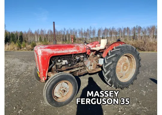 Massey Ferguson 35 traktori / Katso video!