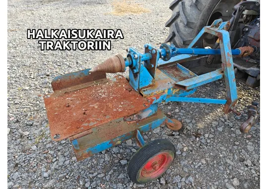 Halkaisukaira traktoriin / Alusta pyörillä, katso video!