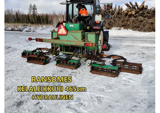 Ransomes Kelaleikkuri 465cm / Hydraulinen, katso video!