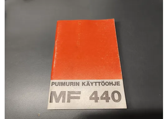 Massey Ferguson 440 / Puimurin käyttöohjekirja
