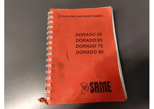 SAME Dorado 55, 65, 75 ja 85 / Käyttö- ja huolto-ohjekirja