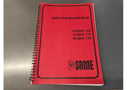 Same Rubin 120, 135, 150 / käyttöohjekirja