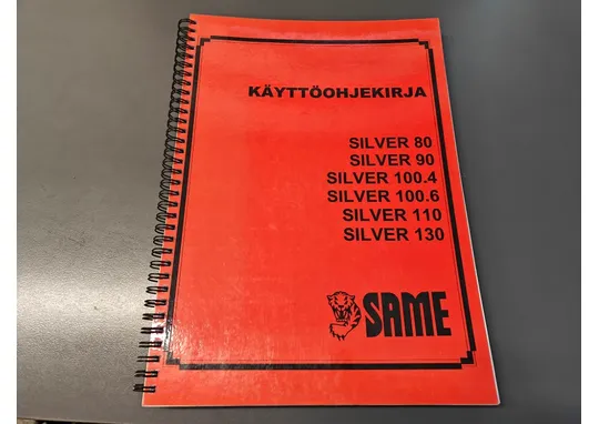 Same Silver 80, 90, 100.4, 100.6, 110, 130 / käyttöohjekirja