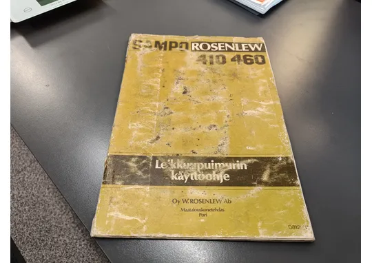 Sampo Rosenlew 410 ja 460 / käyttöohjekirja