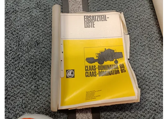 Claas Dominator 80 ja 85 / varaosaluettelo