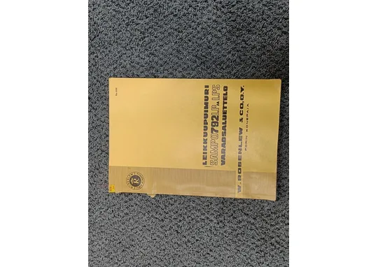 Sampo Rosenlew 792LP ja LPS / Varaosaluettelo leikkuupuimuriin