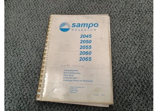 Sampo Rosenlew 2045, 2050, 2055, / 2060, 2065 - Puimurin varaosaluettelo