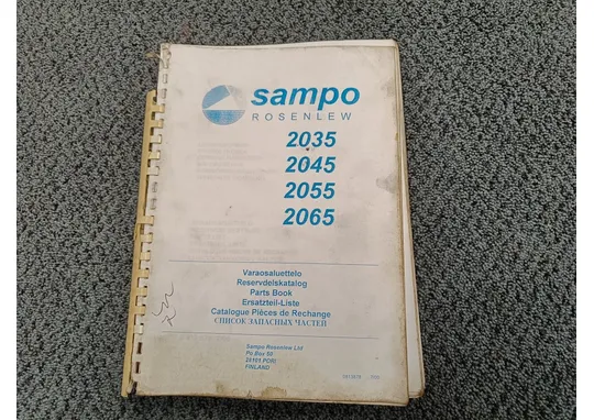 Sampo Rosenlew 2035, 2045, 2055, 2065 / Leikkuupuimureiden varaosaluettelo