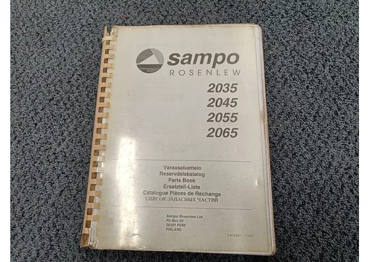 Sampo Rosenlew 2035, 2045, 2055, 2065 / Leikkuupuimureiden varaosaluettelo