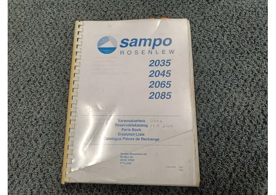 Sampo Rosenlew 2035, 2045, 2065, 2085 / Leikkuupuimureiden varaosaluettelo