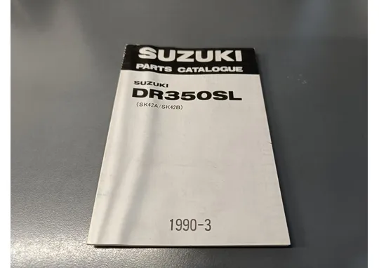 Suzuki DR350SL (SK42A/SK42B) / Moottoripyörän varaosaluettelo