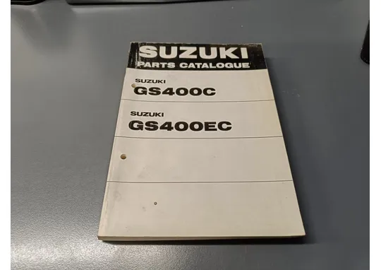 Suzuki GS125ES (Z/D/F) / Moottoripyörän varaosaluettelo