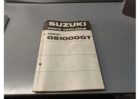 Suzuki GS1000GT / Moottoripyörän varaosaluettelo