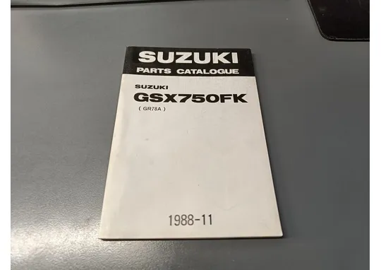 Suzuki GSX750 (T/ET/X/EX) moottoripyörän varaosaluettelo / Moottoripyörän varaosaluettelo
