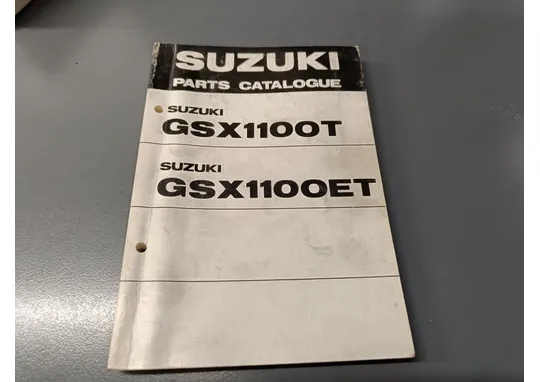 Suzuki GSX1100 (T/ET) / Moottoripyörän varaosaluettelo