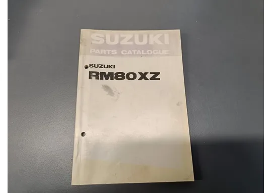Suzuki RM80XZ / Moottoripyörän varaosaluettelo