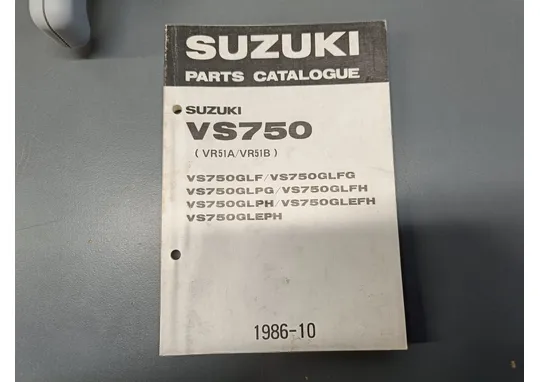 Suzuki VS750GL (F/G/H)  moottoripyörän varaosaluettelo /