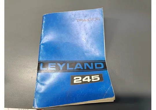 Leyland 245 käyttöohjekirja ruotsinkielinen /