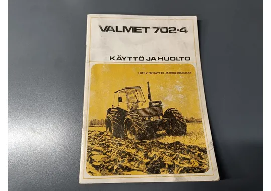 Valmet 702-4 / Liite käyttö- ja huoltokirjaan
