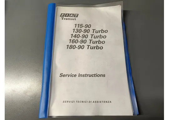 Fiat 115-90, 130-90, 140-90, / 160-90 ja 180-90 - Huolto-ohjekirja
