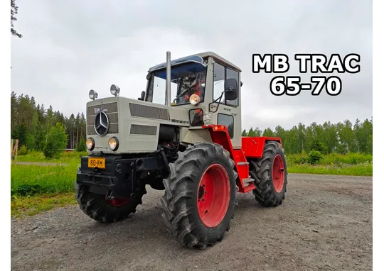MB Trac 65-70 / Harvinainen traktori!