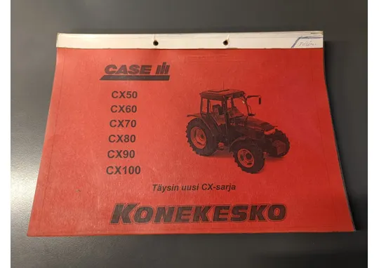 Case CX50, CX60, CX70, CX80, CX90 ja CX100 / Myyntiesite